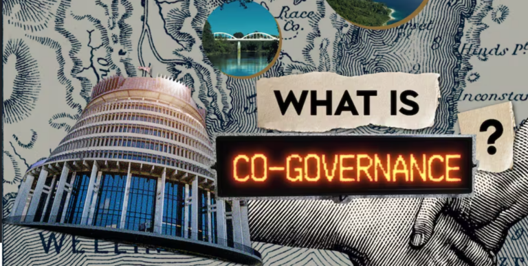Asks what is co-governance to correct misunderstanding?