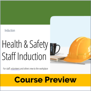 Health & Safety Staff Induction online course